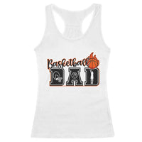 Basketball Dad Racerback Tank Top Gift For Sport Lover - Wonder Print Shop