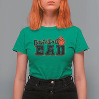 Basketball Dad T Shirt For Women Gift For Sport Lover - Wonder Print Shop