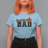 Basketball Dad T Shirt For Women Gift For Sport Lover - Wonder Print Shop