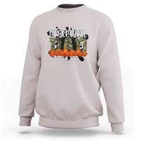 Basketball Dad Sweatshirt Camouflage Flame Graphic For Sport Lover - Wonder Print Shop