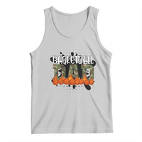 Basketball Dad Tank Top Camouflage Flame Graphic For Sport Lover - Wonder Print Shop