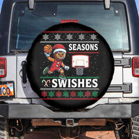 Seasons Swishes Spare Tire Cover Funny Gingerbread Basketball Christmas Gift - Wonder Print Shop
