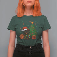 Funny Christmas Black Cat T Shirt For Women Gift For Cat Lover - Wonder Print Shop