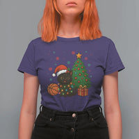 Funny Christmas Black Cat T Shirt For Women Gift For Cat Lover - Wonder Print Shop