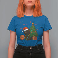 Funny Christmas Black Cat T Shirt For Women Gift For Cat Lover - Wonder Print Shop