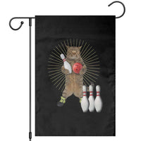 Funny Cat Bowling Meme Garden Flag Gift For Bowlers - Wonder Print Shop
