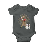 Funny Cat Bowling Meme Baby Onesie Gift For Bowlers - Wonder Print Shop