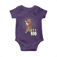 Funny Cat Bowling Meme Baby Onesie Gift For Bowlers - Wonder Print Shop