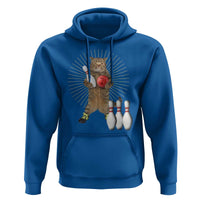 Funny Cat Bowling Meme Hoodie Gift For Bowlers - Wonder Print Shop