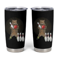 Funny Cat Bowling Meme Tumbler Cup Gift For Bowlers - Wonder Print Shop