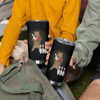 Funny Cat Bowling Meme Tumbler Cup Gift For Bowlers - Wonder Print Shop