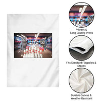 Funny Cats Bowling Battle Garden Flag Gift For Cat Lovers - Wonder Print Shop