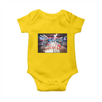 Funny Cats Bowling Battle Baby Onesie Gift For Cat Lovers - Wonder Print Shop