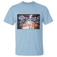 Funny Cats Bowling Battle T Shirt Gift For Cat Lovers - Wonder Print Shop