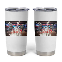 Funny Cats Bowling Battle Tumbler Cup Gift For Cat Lovers - Wonder Print Shop