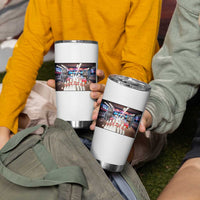 Funny Cats Bowling Battle Tumbler Cup Gift For Cat Lovers - Wonder Print Shop