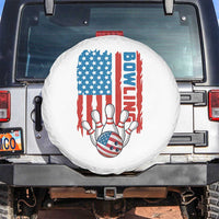 American Flag Patriotic Bowling Spare Tire Cover Bowler Gift - Wonder Print Shop