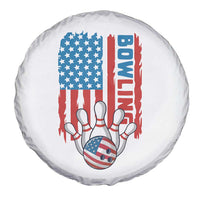 American Flag Patriotic Bowling Spare Tire Cover Bowler Gift - Wonder Print Shop