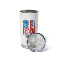 American Flag Patriotic Bowling Tumbler Cup Bowler Gift - Wonder Print Shop