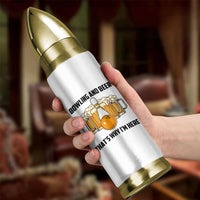 Bowling And Beer That's Why I'm Here Bullet Tumbler Drinking Bowling Gift - Wonder Print Shop
