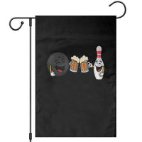 Funny Bowling And Beer Lover Gift Garden Flag - Wonder Print Shop