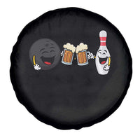 Funny Bowling And Beer Lover Gift Spare Tire Cover - Wonder Print Shop