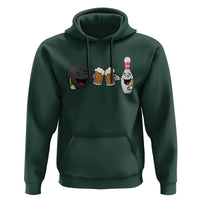 Funny Bowling And Beer Lover Gift Hoodie - Wonder Print Shop
