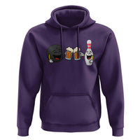 Funny Bowling And Beer Lover Gift Hoodie - Wonder Print Shop