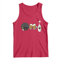 Funny Bowling And Beer Lover Gift Tank Top - Wonder Print Shop