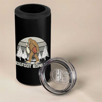 Funny Bigfoot Bowling 4 in 1 Can Cooler Tumbler Gift For Bowler - Wonder Print Shop
