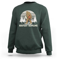 Funny Bigfoot Bowling Sweatshirt Gift For Bowler - Wonder Print Shop