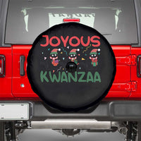 Joyous Kwanzaa Spare Tire Cover Funny Cats With Kinara And Presents Cultural Pride Gift - Wonder Print Shop