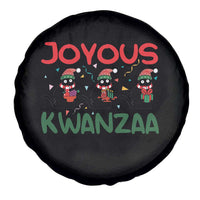 Joyous Kwanzaa Spare Tire Cover Funny Cats With Kinara And Presents Cultural Pride Gift - Wonder Print Shop