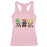 Funny Highland Cow With Kinara And Presents Cultural Pride Gift Racerback Tank Top - Wonder Print Shop