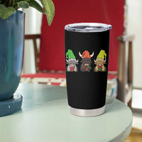 Funny Highland Cow With Kinara And Presents Cultural Pride Gift Tumbler Cup - Wonder Print Shop