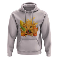 Cute Highland Cow With Kwanzaa Kinara And Presents Hoodie African Heritage Gift - Wonder Print Shop
