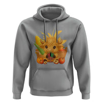 Cute Highland Cow With Kwanzaa Kinara And Presents Hoodie African Heritage Gift - Wonder Print Shop