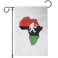 Funny Kwanzaa Bigfoot Lover Garden Flag Festival Of Lights African Heritage Gift - Wonder Print Shop