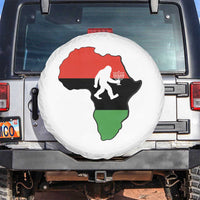 Funny Kwanzaa Bigfoot Lover Spare Tire Cover Festival Of Lights African Heritage Gift - Wonder Print Shop