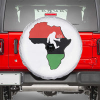 Funny Kwanzaa Bigfoot Lover Spare Tire Cover Festival Of Lights African Heritage Gift - Wonder Print Shop