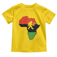 Funny Kwanzaa Bigfoot Lover Toddler T Shirt Festival Of Lights African Heritage Gift - Wonder Print Shop