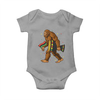 Funny Kwanzaa Bigfoot Lover Baby Onesie African American Holiday Gift - Wonder Print Shop