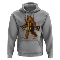 Funny Kwanzaa Bigfoot Lover Hoodie African American Holiday Gift - Wonder Print Shop