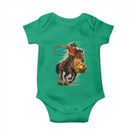 Kwanzaa Cowboy Baby Onesie Funny African American Festival Gift - Wonder Print Shop