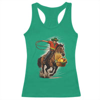Kwanzaa Cowboy Racerback Tank Top Funny African American Festival Gift - Wonder Print Shop