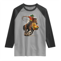 Kwanzaa Cowboy Raglan Shirt Funny African American Festival Gift - Wonder Print Shop