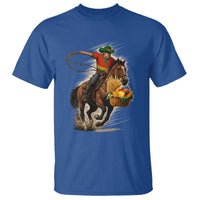 Kwanzaa Cowboy T Shirt Funny African American Festival Gift - Wonder Print Shop
