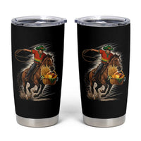 Kwanzaa Cowboy Tumbler Cup Funny African American Festival Gift - Wonder Print Shop