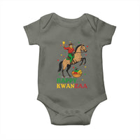 Happy Kwanzaa Cowboy Baby Onesie Funny African Holiday Gift - Wonder Print Shop