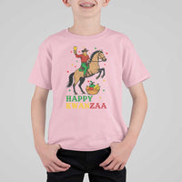 Happy Kwanzaa Cowboy T Shirt For Kid Funny African Holiday Gift - Wonder Print Shop